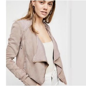 Free People Shrunken Moto Jacket